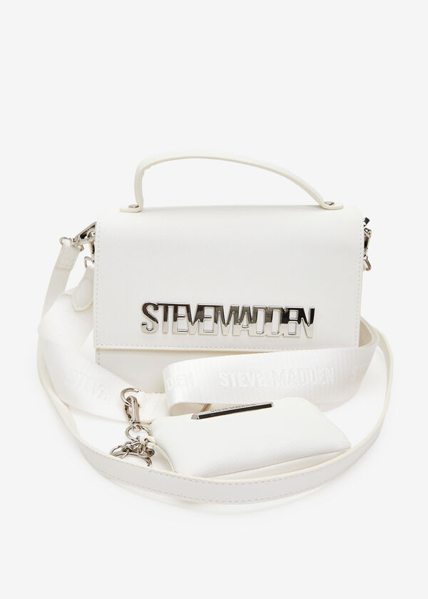 Trendy Designer Steve Madden faux Leather crossbody shoulder bag image number 0