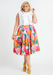 Floral 2 Pocket Midi Skirt, Multi image number 2