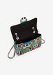 Multicolor Faux Snakeskin Handbag, Multi image number 2