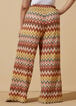 Crochet Knit Wide Leg Pants, Multi image number 1