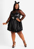 Classy Kitty Halloween Costume, Black image number 0