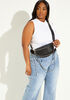 Trendy Quilted Faux Leather Chain Link Belt Fanny Pack Cute Waist Bags image number 0