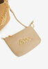 Bebe Gianna Pouch And Tote Set, Vanilla Ice image number 2