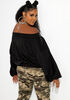 The Cristina Sweater, Black image number 1