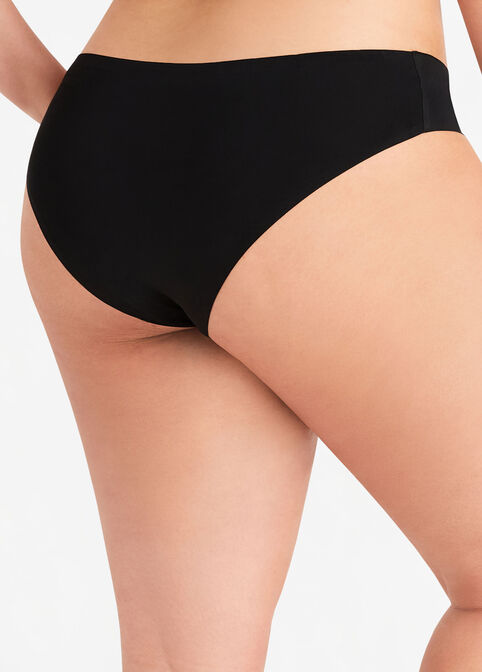 Seamless Bikini Panty, Black image number 2