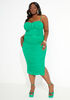 The Marina Bodycon Dress, Green image number 0