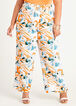Tropical Gauze Wide Leg Pant, White image number 0
