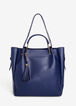 Convertible Faux Leather Tote, Sodalite image number 0