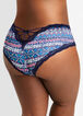 Microfiber & Lace Hipster Panty, Multi image number 1
