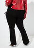 The Aki Flared Jeans, Black image number 1