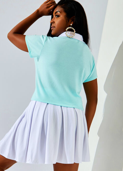 The Brenda Shirt, Mint Green image number 1