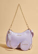 Bebe Mara Faux Leather Crossbody, LILAC image number 0