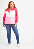 Levis Colorblock Windbreaker Jacket, Pink image number 2
