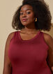 Easy Basic Knit Tank, Rhododendron image number 2