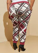 Plaid Drawstring Joggers, Rhododendron image number 5
