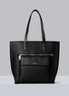 Trendy Tahari Utility Satchel Faux Leather Chic Spacious Luxe Handbags image number 0