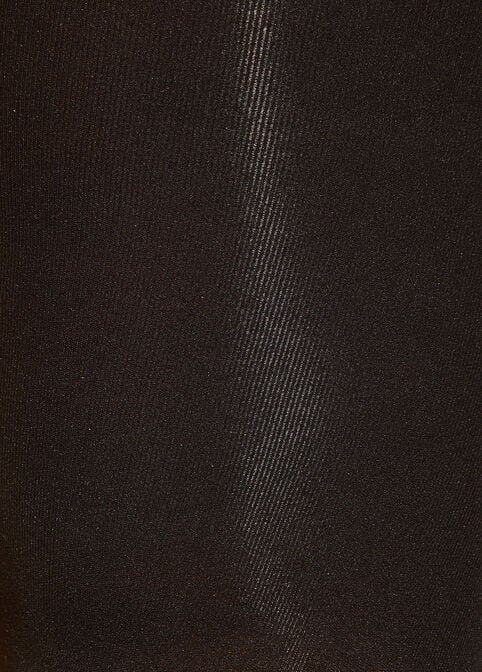 MeMoi Bow Suspender Tights, Black image number 3