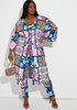 Patchwork Print Catsuit, Multi image number 3