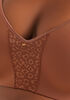 Wireless Smoothing Butterfly Bra, Chocolate Brown image number 4