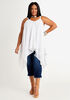 Sleeveless Georgette Blouse, White image number 0
