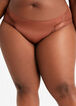 Plus Size Microfiber Stretch Shaping Lace Hipster Brief Panty image number 0