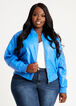 Plus Size Trendy Light Faux Leather Bomber Jackets In Multiple Colors image number 0