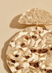 Hammered Disc Earrings, Gold image number 1