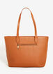 Bebe Oliver Studded Tote & Pouch, Camel Taupe image number 1