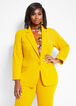 Tall Roll Cuff One Button Blazer, Nugget Gold image number 2