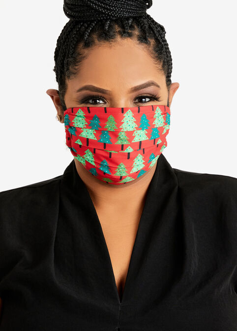 Best Stylish Protective Washable Reuse Holiday Fashion Face Mask Set image number 0