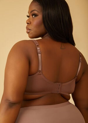 Underwire Spacer Cup T-Shirt Bra, Cocoa image number 1