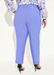 Mid Rise Stretch Power Twill Pants, Very Peri image number 1
