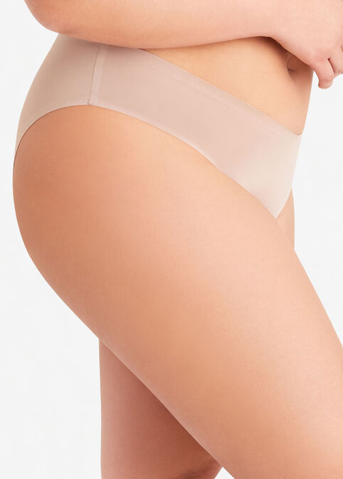 Seamless Bikini Panty, Nuetra Taupe image number 1