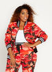 Red Camo Bomber Jacket, Red image number 0