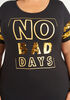 No Bad Days Graphic Tee, Black image number 2