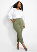 Cargo High-Waist Jogger, Dusty Olive image number 2