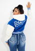 The Los Angeles Baseball Jacket, Royal Blue image number 2