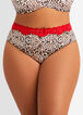 Lace & Microfiber Hipster Panty, Multi image number 0
