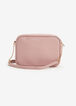 Bow Faux Leather Rectangle Bag, Rose image number 1