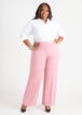 Power Ponte Straight Leg Trousers, Foxglove image number 2