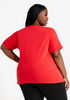 FILA Curve Agha Tee, Red image number 2