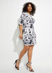 The Kimmie Dress, Black White image number 2