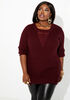 The Wynter Sweater, Burgundy image number 0