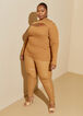 Embellished Cutout Sweater, Chipmunk image number 3