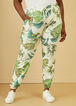 Tropical Print Joggers, Green image number 2