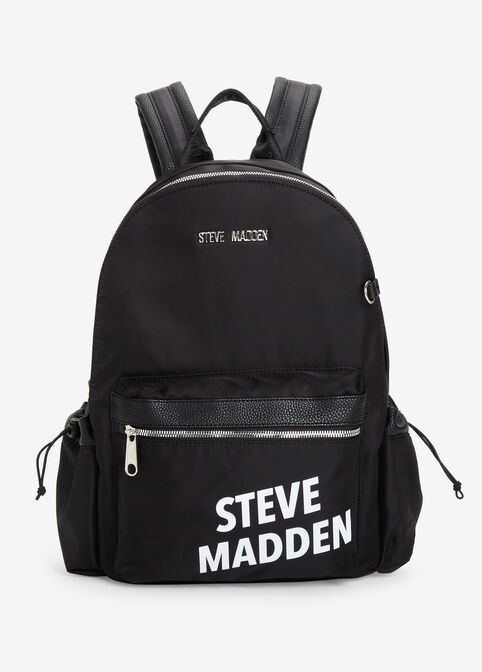 Steve Madden BJana Solid Backpack, Black image number 0