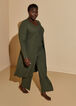 Ribbed Lounge Duster, Olive image number 2