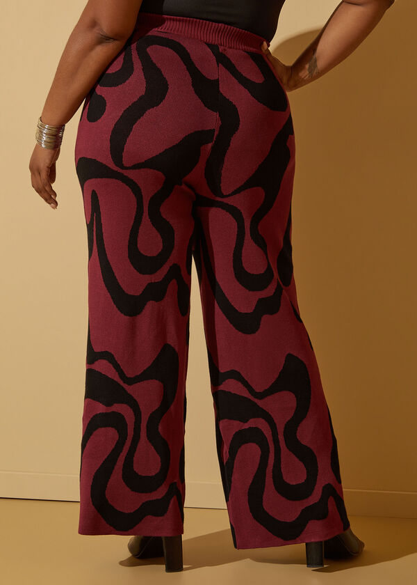 Swirl Sweater Pants, Rhododendron image number 1