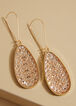Druzy Earrings Set, Gold image number 3