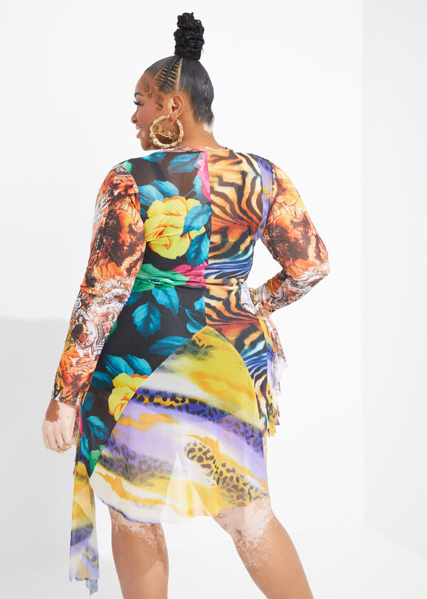 The Reagan Bodycon Dress, Multi image number 1